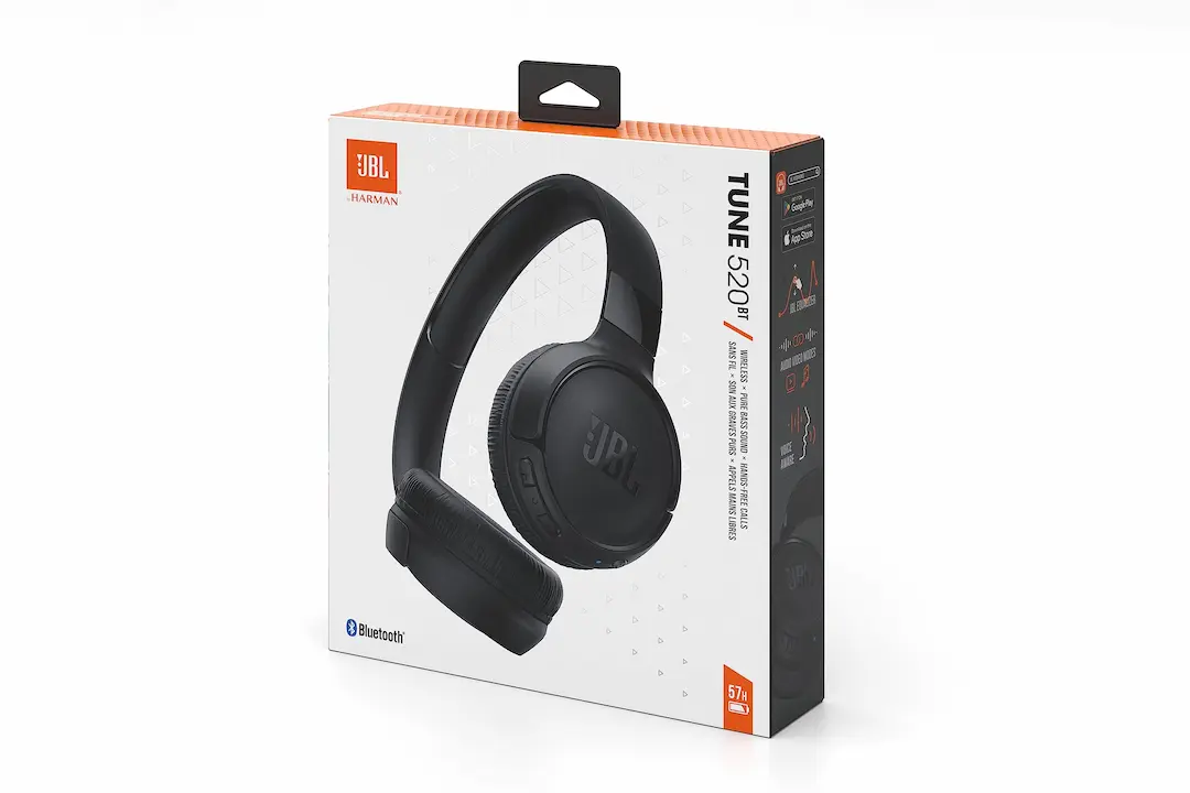 JBL Tune 510BT Wireless Headphones – Black